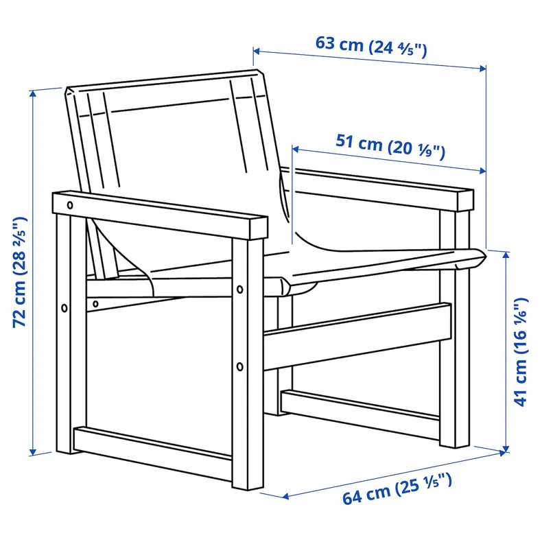 IKEA SJÄLSÖ СЭЛЬСЁ, кресло 905.550.95 фото №6