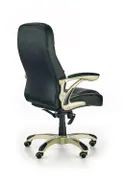 Кресло компьютерное офисное вращающееся HALMAR CARLOS : черный фото thumb №2