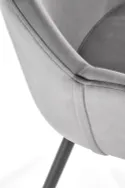 Кухонный стул HALMAR K480 серый фото thumb №7