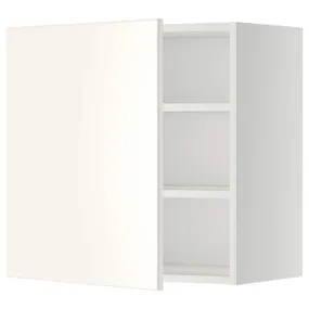 IKEA METOD МЕТОД, шафа навісна із полицями, білий / ВЕДДІНГЕ білий, 60x60 см 294.659.42 фото