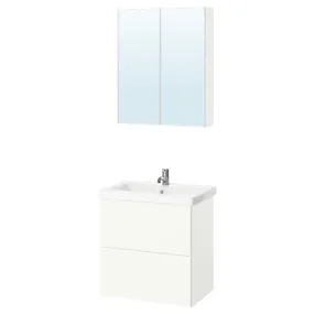 IKEA ENHET ЕНХЕТ, ванна, білий, 64x43x65 см 195.472.03 фото