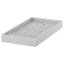 IKEA KOMPLEMENT КОМПЛЕМЕНТ, вставка для прикрас, світло-сірий, 25x53x5 см 304.040.28 фото thumb №1