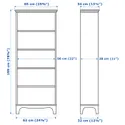 IKEA LOMMARP ЛОММАРП, книжкова шафа, темно-синьо-зелений, 65х199 см 404.154.65 фото thumb №7