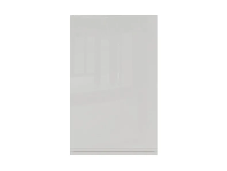 BRW Верхня кухонна шафа 45 см ліворуч світло-сірий глянець, альпійський білий/світло-сірий глянець FH_G_45/72_L-BAL/XRAL7047 фото №1