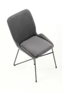 Кухонний стілець HALMAR K454 чорний, сірий фото thumb №5
