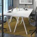 IKEA TROTTEN ТРОТТЕН, письмовий стіл, білий, 120x70 см 294.249.42 фото thumb №9