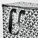 IKEA KNALLA КНЭЛЛА, сумка, чёрный / белый, 40x25x47 см / 47 л 004.736.93 фото thumb №2