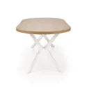 Розкладний стіл HALMAR PERONI 100-250x100 см золотий дуб - білий фото thumb №15