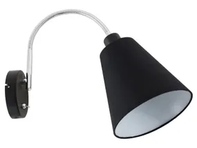 BRW Настенный светильник Tonia металл черный 081013 фото