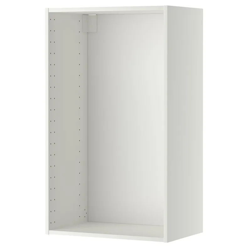 IKEA METOD МЕТОД, каркас навесного шкафа, белый, 60x37x100 см 202.055.38 фото №1