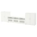 IKEA BRIMNES БРИМНЭС, шкаф для ТВ, комбинация, белый, 336x41x95 см 292.782.19 фото thumb №1