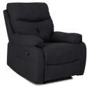 Масажне крісло MEBEL ELITE INTER 2, тканина: чорний фото thumb №2