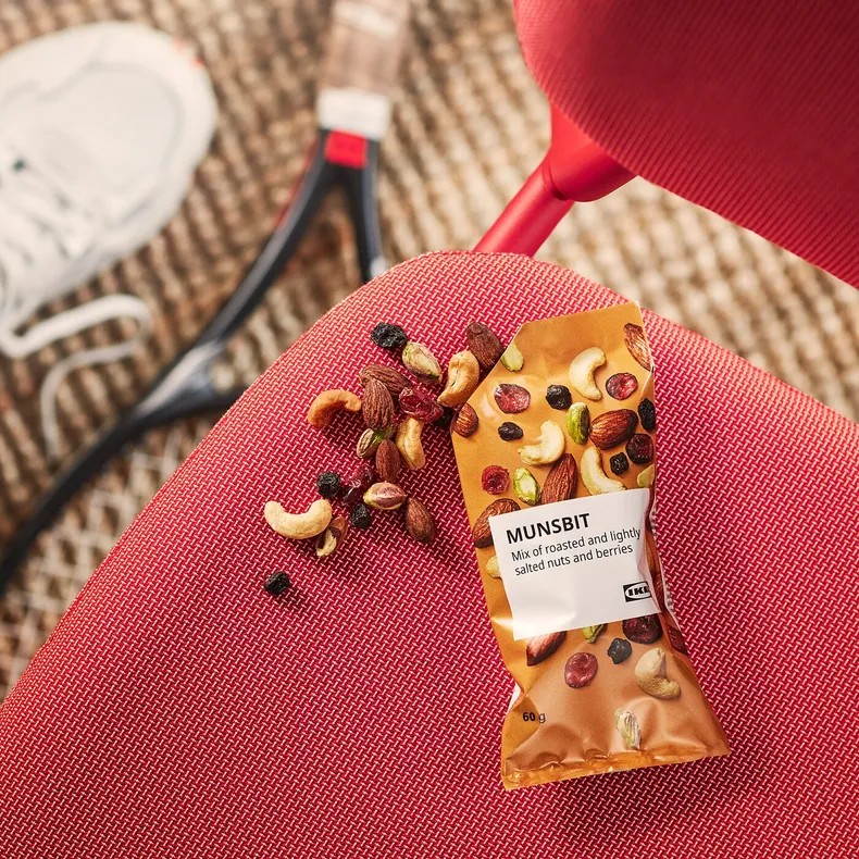 IKEA MUNSBIT, смесь жареных орехов / ягод, слегка солёный, 60 g 705.064.16 фото №4