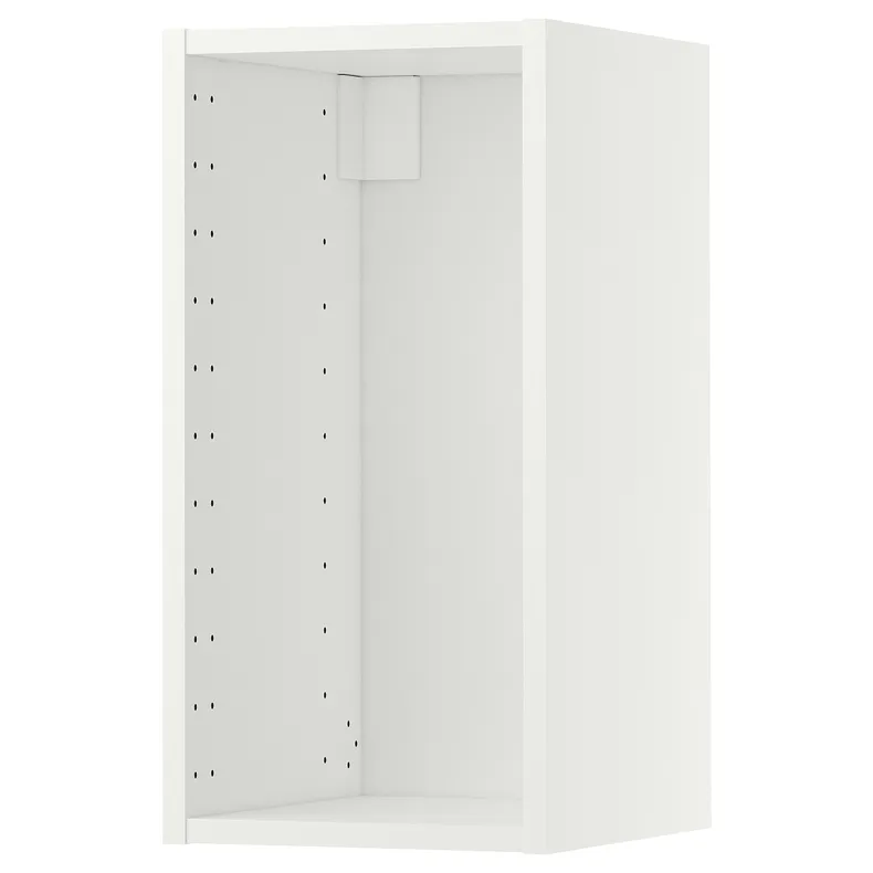 IKEA METOD МЕТОД, каркас шафи навісної, білий, 30x37x60 см 404.210.51 фото №1