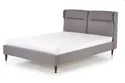 Ліжко двоспальне HALMAR SANTINO 160x200 см сірий фото thumb №1