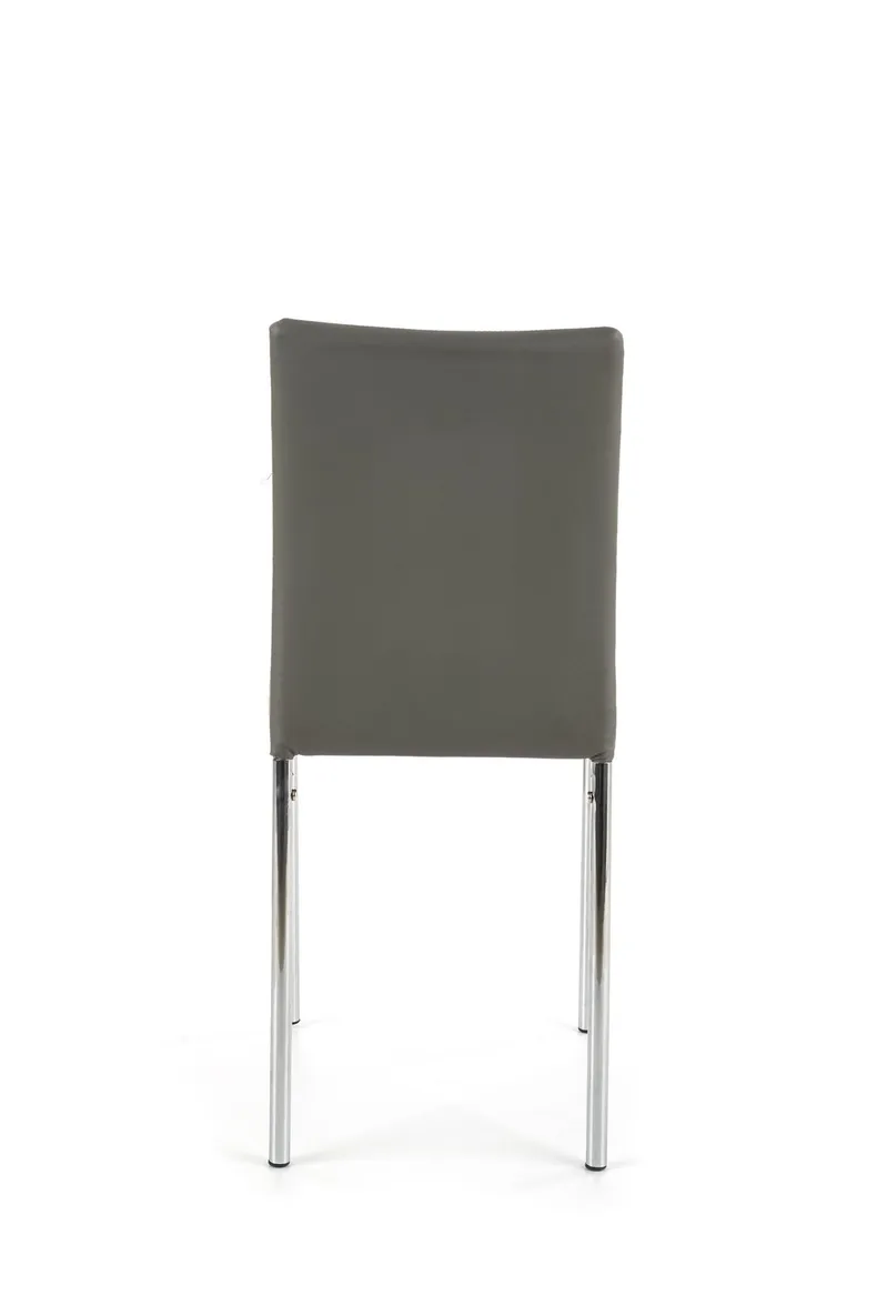 Кухонний стілець HALMAR K137 сірий, хром фото №6