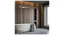 BRW Сяйво світлодіодний металевий настінний світильник для ванної кімнати білий 086747 фото thumb №4