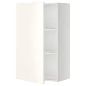 IKEA METOD МЕТОД, шафа навісна із полицями, білий / ВЕДДІНГЕ білий, 60x100 см 294.571.69 фото