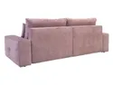 BRW Тримісний розкладний диван Evora з ящиком для зберігання рожевий, Буття 16 SO3-EVORA-LX-3DL-GB_BBEF88 фото thumb №6
