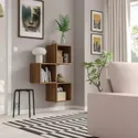 IKEA EKET ЕКЕТ, настінна комбінація шаф, під горіх, 70x25x105 см 695.674.96 фото thumb №6