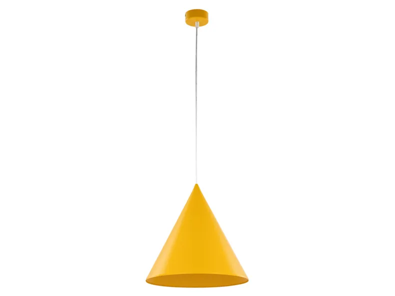BRW Подвесной светильник Cono Yellow 32 см металл желтый 095104 фото №1