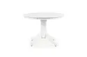 Обідній стіл HALMAR GLOSTER 106x106 см білий фото thumb №4