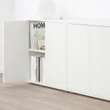 IKEA EKET ЭКЕТ, комбинация шкафов с ножками, белый, 280x35x72 см 892.210.55 фото thumb №3