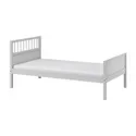 IKEA SMYGA СМЮГА, каркас ліжка, світло-сірий, 90x200 см 604.807.80 фото thumb №1