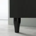 IKEA KABBARP КАББАРП, ножка, черный, 10 см 204.898.67 фото thumb №2