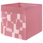 IKEA DRÖNA ДРЁНА, коробка, розовый / белый, 33x38x33 см 205.666.48 фото
