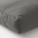IKEA FRÖSÖN ФРЁСЁН, чехол на подушку спинки, внешний вид темно-серый, 62x44 см 003.917.15 фото thumb №3