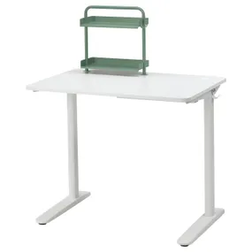 IKEA RELATERA РЕЛАТЕРА, письмовий стіл, комбінація, білий, 90x60 см 495.558.14 фото