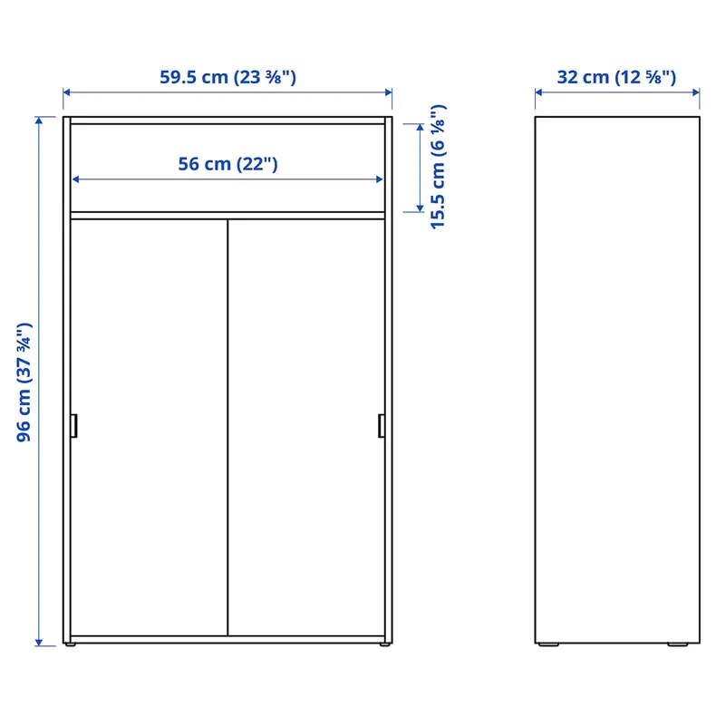 IKEA SPIKSMED СПИКСМЕД, шкаф для ТВ, комбинация, 157x32x97 см 095.033.13 фото №7