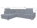 BRW Matras, куточок, Letto 92 Grey NA-MATRAS-RECBK.2F-G3_B852B4 фото thumb №3