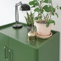 IKEA IDÅSEN ИДОСЕН, шкаф с дверцами и ящиками, тёмно-зелёный, 80x47x119 см 904.963.98 фото thumb №10