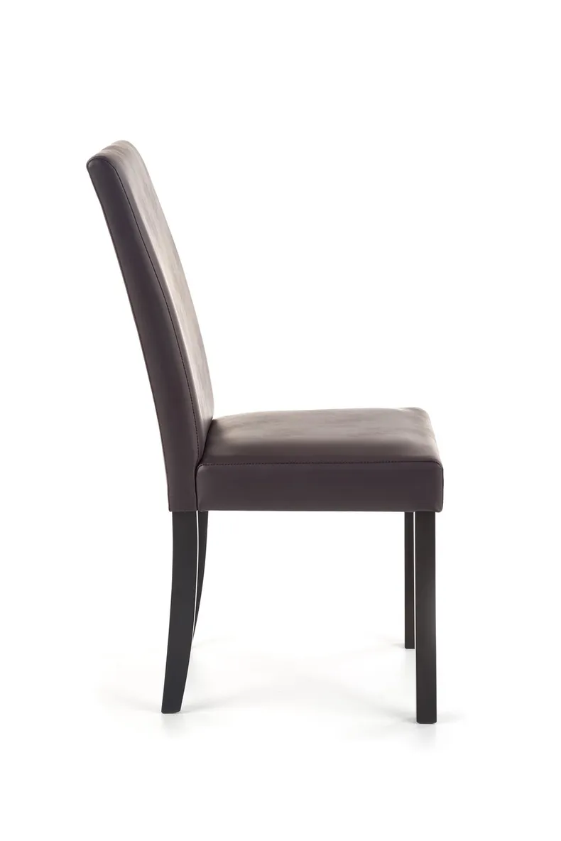 Кухонний стілець HALMAR NIKKO венге/темно-коричневий фото №3