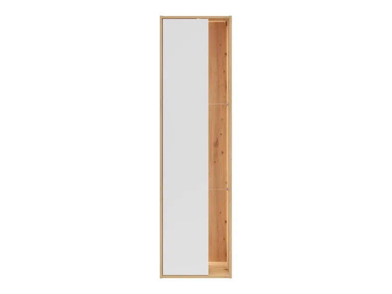 BRW Книжкова шафа Gap 52 см з дверцятами і полицями дуб ремісничий/білий, дуб ремісничий/білий SFW1D_A-DASN/BI фото №5