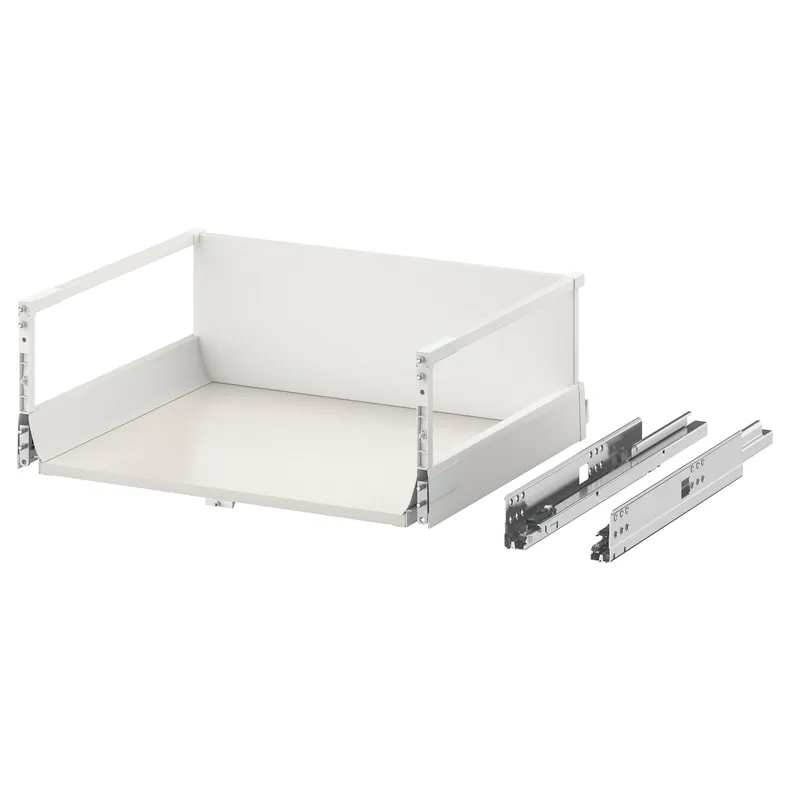 IKEA MAXIMERA МАКСІМЕРА, шухляда, висока, білий, 60x45 см 602.046.31 фото №1