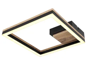 BRW Светодиодный металлический потолочный светильник Beatrix черный 091475 фото