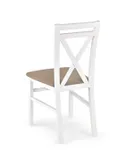 Кухонный стул HALMAR DARIUSZ белый/бежевый фото thumb №2