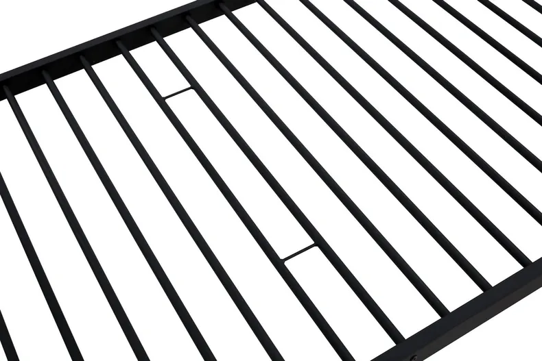 Двухъярусная кровать раскладывается на 2 односпальных кровати HALMAR BUNKY 90x200 см черный фото №8