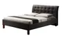 Ліжко двоспальне HALMAR SAMARA 160x200 см чорне фото