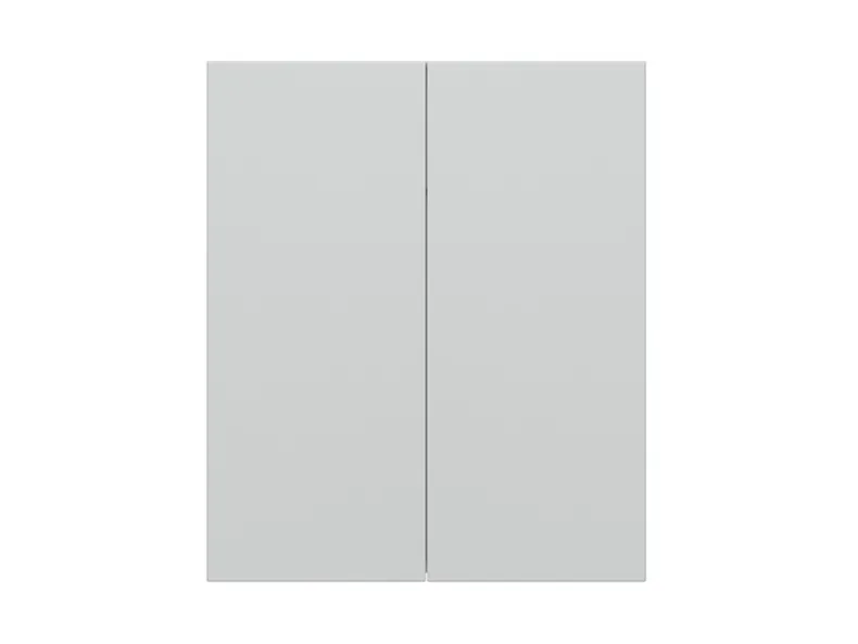 BRW Кухонный гарнитур Top Line 80 см со сливом двухдверный светло-серый матовый, греноловый серый/светло-серый матовый TV_GC_80/95_L/P-SZG/BRW0014 фото №1