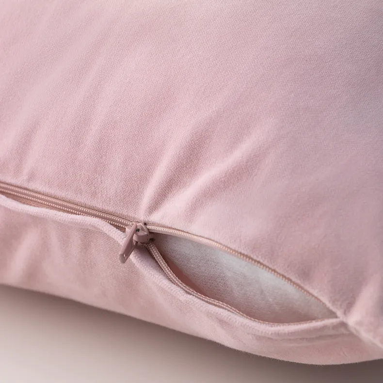 IKEA SANELA САНЕЛА, чехол на подушку, бледно-розовый, 50x50 см 104.717.35 фото №2