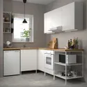 IKEA ENHET ЭНХЕТ, угловая кухня, белый 393.379.92 фото thumb №2