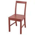 IKEA PINNTORP ПІННТОРП, стілець, червона морилка 405.294.76 фото thumb №1