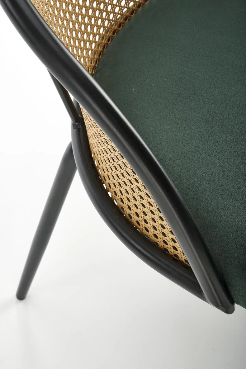 Кухонний стілець HALMAR K508 темно-зелений фото №8