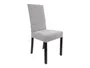 BRW Мягкое кресло Linfen бархатно-серого цвета TXK_LINFEN-TX058-1-FMIX70-SORO_90_GREY фото