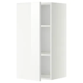 IKEA METOD МЕТОД, навесной шкаф с полками, белый / Рингхульт белый, 40x80 см 294.583.95 фото