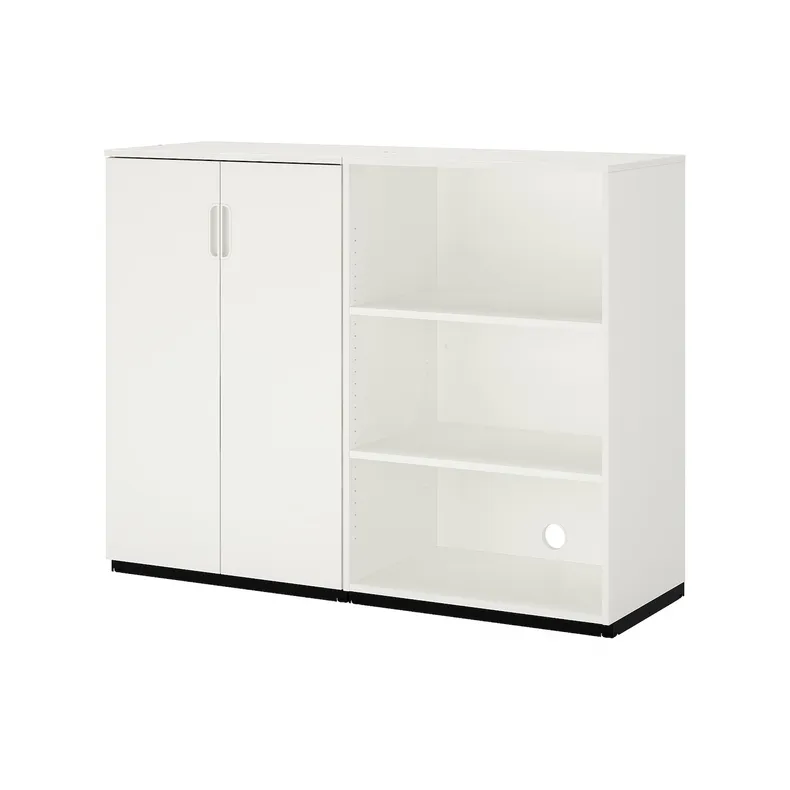IKEA GALANT ГАЛАНТ, комбинация д / хранения, белый, 160x120 см 892.858.01 фото №1